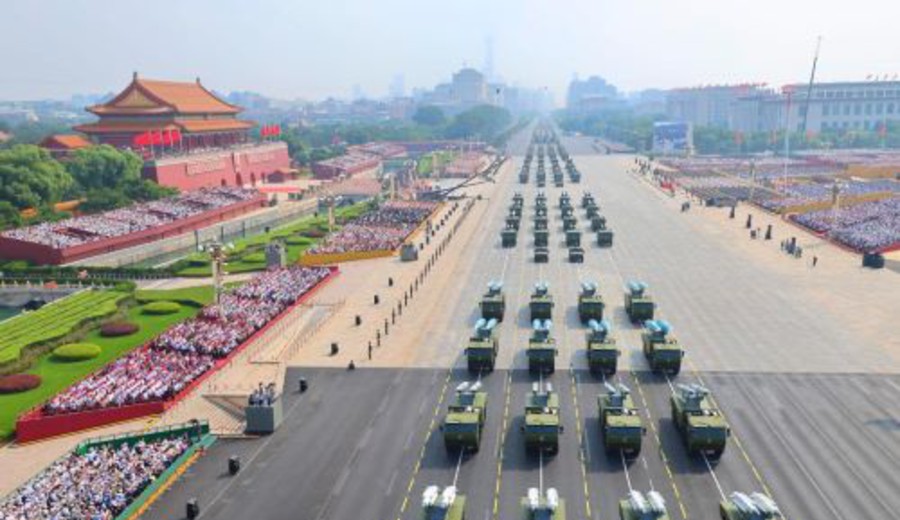 imagen de China realizó masivo desfile para conmemorar 80º aniversario de victoria en Segunda Guerra Mundial