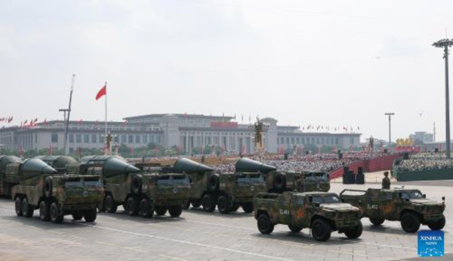imagen de China presenta por primera vez su tríada nuclear en desfile de Día de la Victoria