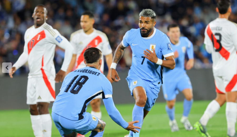 imagen de Eliminatorias Sudamericanas: Uruguay subió al tercer lugar y le pelea el segundo puesto a Brasil