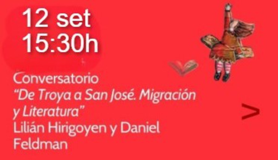 imagen de “De Troya a San José – Mitología, migración y literatura” en la Feria del Libro