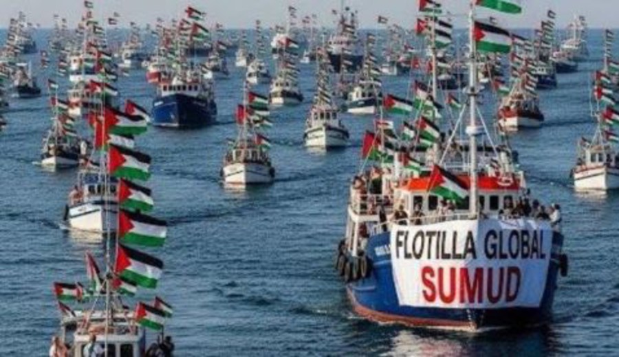 imagen de Está en marcha la flotilla solidaria hacia Gaza, que pretende romper el bloqueo israelí