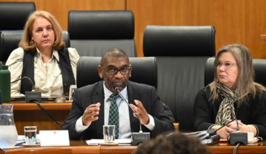 imagen de Ortuño defendió el presupuesto y presentó las prioridades de gestión para los cinco años del Ministerio de Ambiente