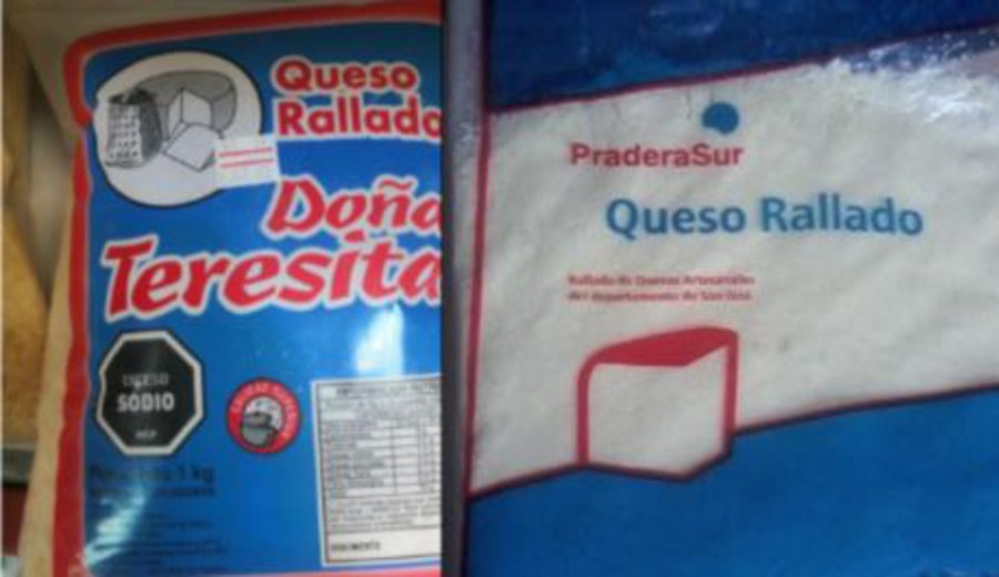 imagen de Detectan y retiran del mercado quesos rallados adulterados de las marcas Doña Teresita y PraderaSur