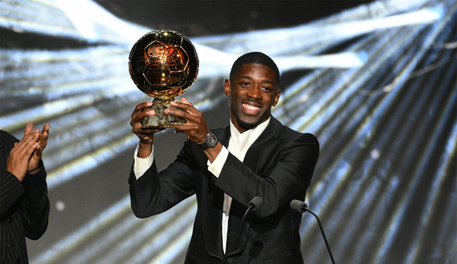 imagen de Balón de Oro: Dembélé fue elegido mejor jugador del mundo