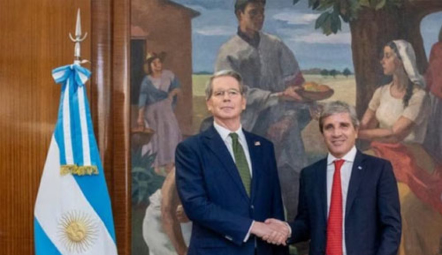 imagen de Milei llegó a los EEUU para reunirse con Trump y cerrar la ayuda financiera