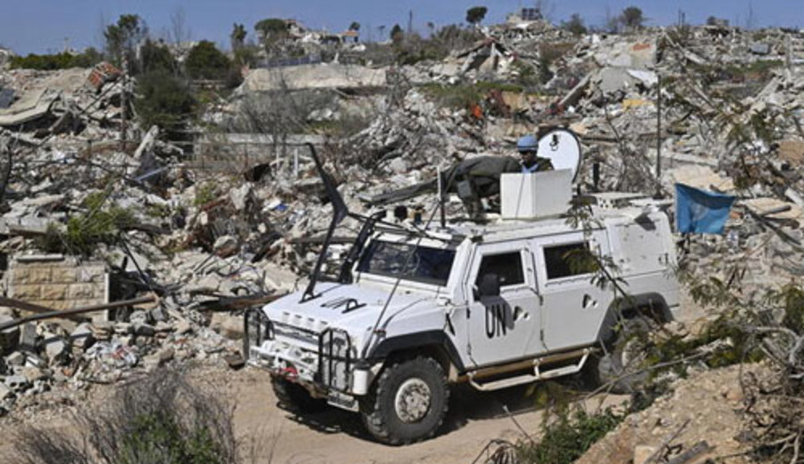 imagen de Dron israelí cae sobre cuartel de la ONU en el sur del Líbano