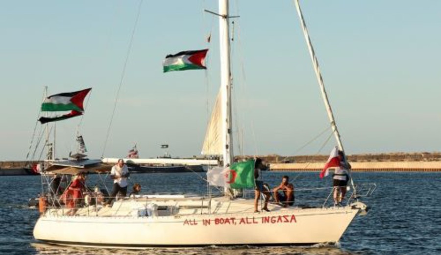 imagen de La Flotilla avanza hacia Gaza y hay riesgo de que Israel decida atacarla