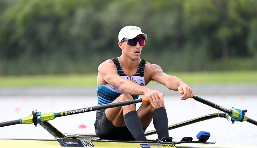 imagen de ¡Histórico, Uruguay campeón del mundo! Felipe Klüver ganó el oro en el Mundial de remo de China