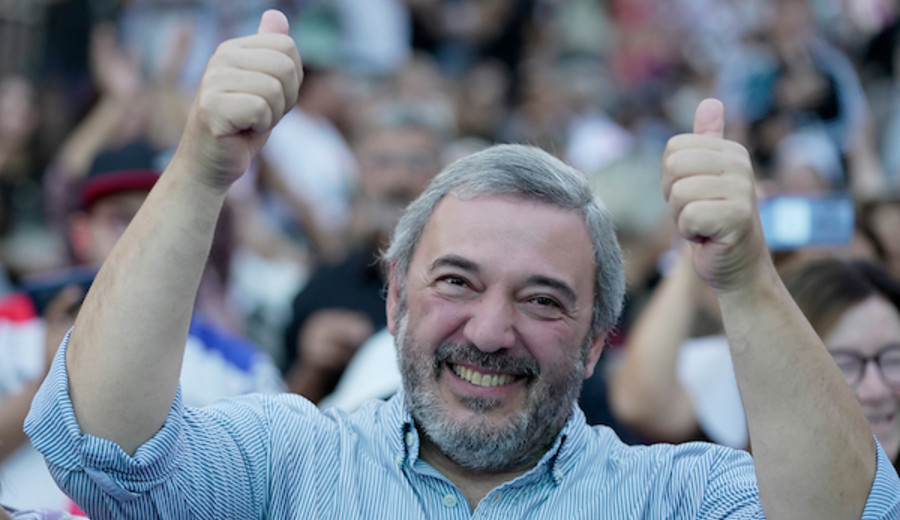 imagen de Mario Bergara es el segundo intendente con mejor imagen de Sudamérica, con el 53% de votos positivos, según encuesta