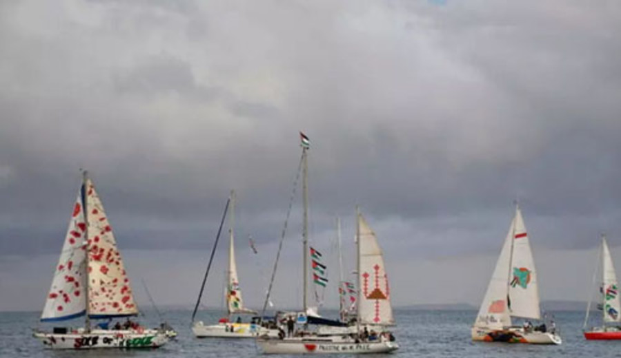 imagen de La Flotilla se acerca a aguas israelíes: "esperamos un ataque inminente", dicen los activistas
