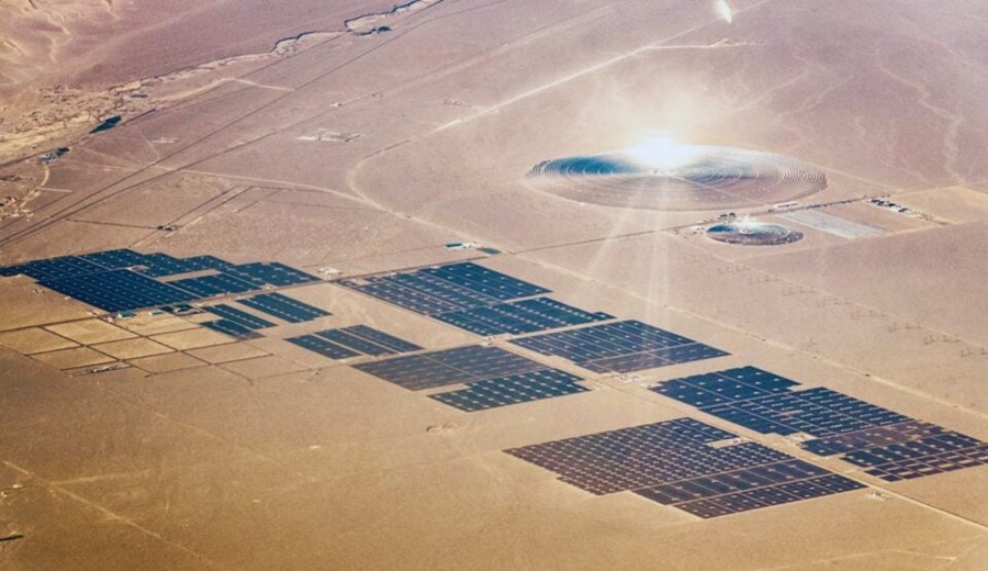 imagen de China cubrió un desierto con paneles solares… pero creó un nuevo “ecosistema solar”