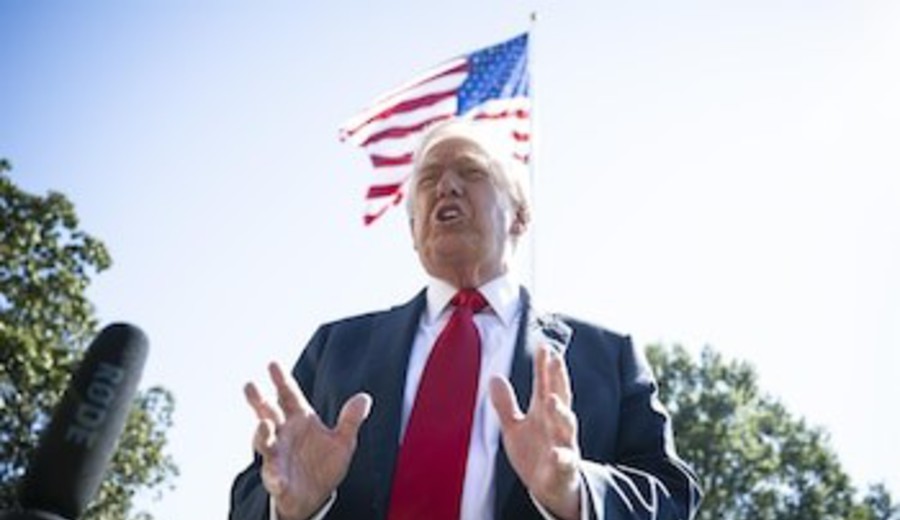 imagen de Trump prevé que la primera fase de su plan para Gaza se complete esta semana