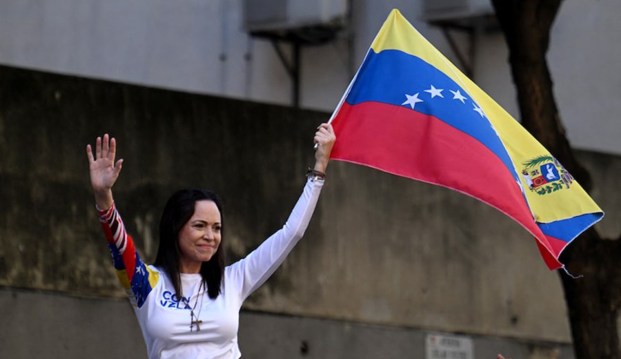 imagen de Premio Nobel de la Paz 2025 para la líder opositora de Venezuela María Corina Machado