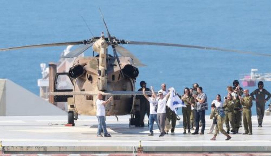 imagen de Hamás entregó a 20 rehenes israelíes con vida