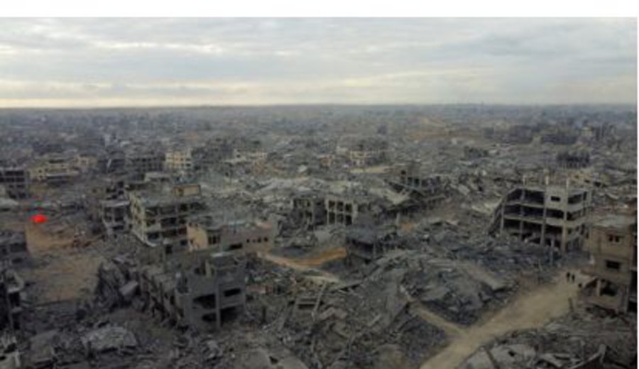 imagen de Más de 200 cuerpos fueron desenterrados de los escombros de Gaza desde que entró en vigor el alto el fuego