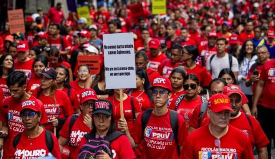 imagen de Maduro denuncia que Estados Unidos quiere derrocarlo