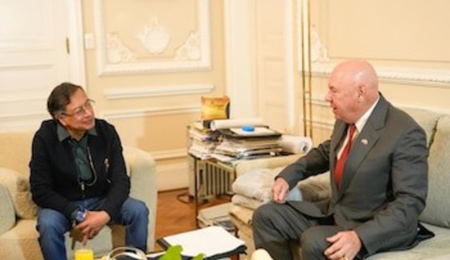 imagen de Reunión Petro-McNamara: gobierno colombiano y EE. UU. seguirán en conversaciones para resolver la crisis