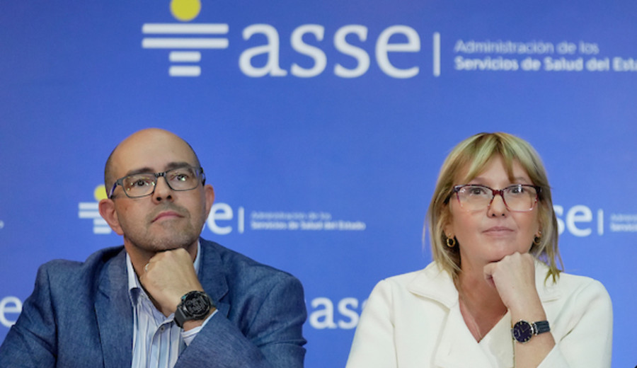 imagen de Lustemberg respaldó a Danza como presidente de ASSE por su “altísima formación técnica y altísimo compromiso”