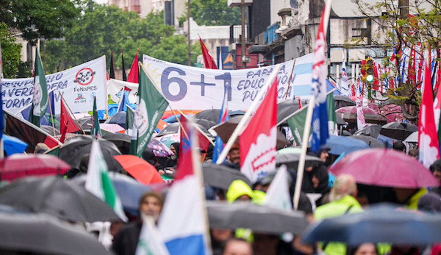 imagen de PIT-CNT: Paro general “Por trabajo, salario y presupuesto. Es tiempo de cumplir”