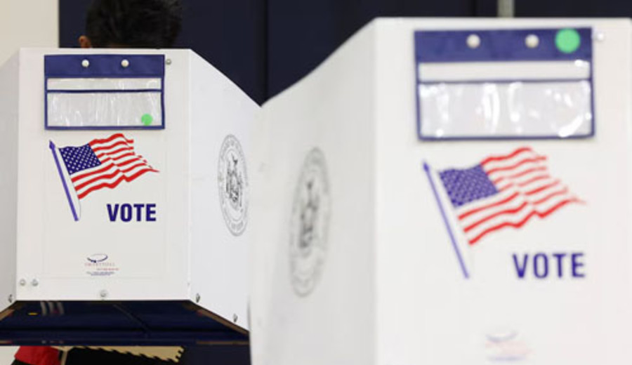 imagen de EEUU vota en seis estados: la disputa por la alcaldía de Nueva York y otras contiendas definen el mapa político