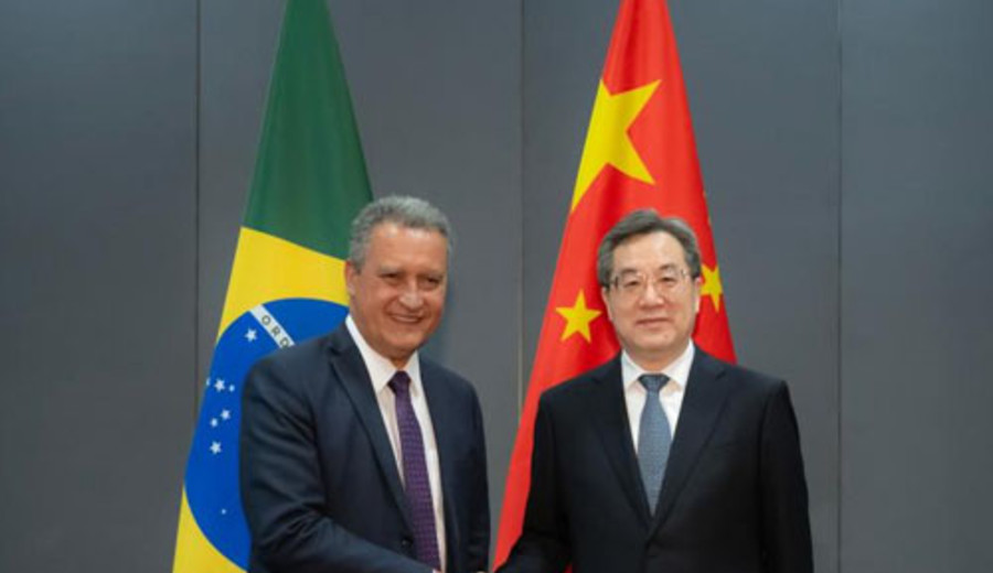 imagen de Vice primer ministro chino pide profundizar comunidad de futuro compartido China-Brasil