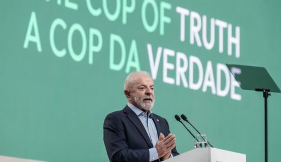 imagen de Lula en Cumbre del Clima de Belem: “Hora de enfrentar la realidad y decidir si tendremos el coraje para transformarla”