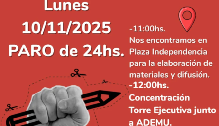 imagen de Escuelas y liceos sin clases este lunes por paro de maestros y profesores