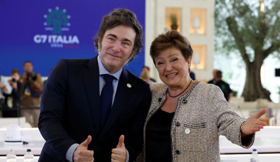 imagen de Argentina: Gobierno le pagó USD 800 millones al FMI y cayeron las reservas internacionales del Banco Central