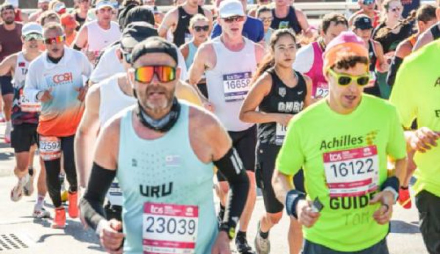 imagen de El palmirense Federico Gallo corrió la maratón de Nueva York