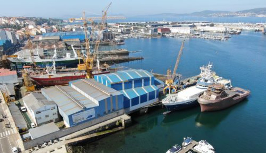 imagen de Cardama: Observadores de la Armada dicen que construye las patrulleras “como un barco de carga”