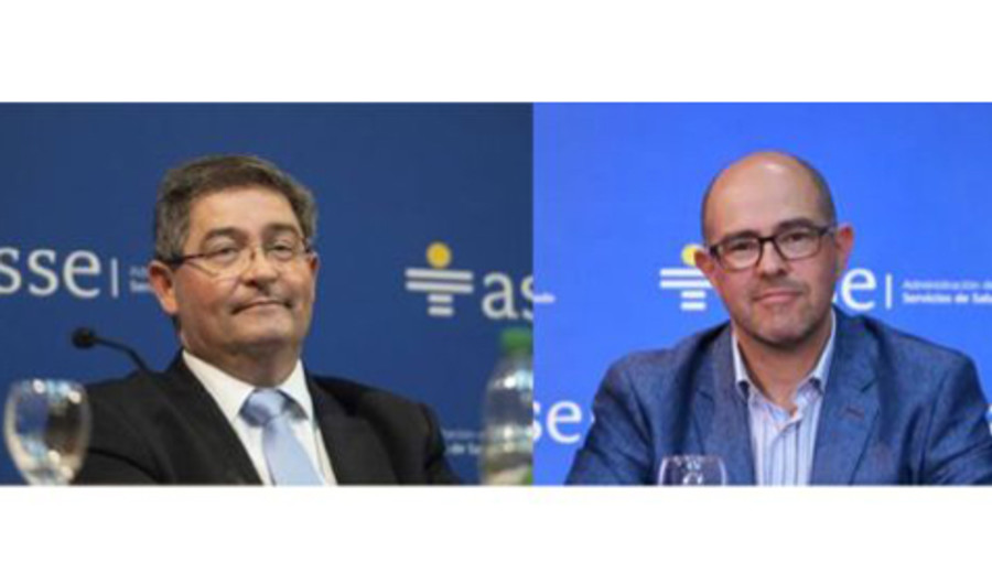 imagen de Presidentes de ASSE: Leonardo Cipriani, Álvaro Danza. Esteban Valenti