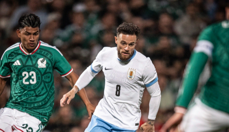 imagen de Uruguay, de mal partido, empató sin goles ante México