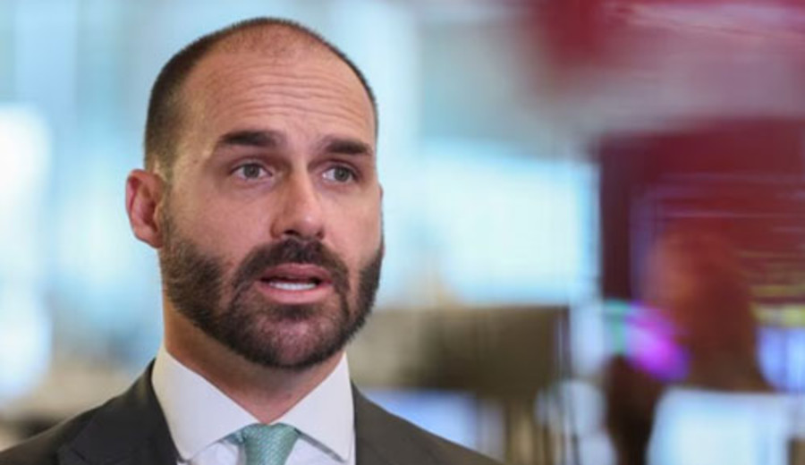 imagen de La Corte Suprema de Brasil aceptó por unanimidad la denuncia de “coacción a la justicia” contra Eduardo Bolsonaro