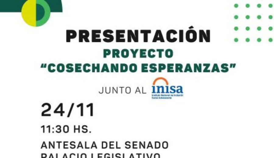 imagen de Richard Read invita a la presentación el lunes 24 del Proyecto “Cosechando Esperanzas”