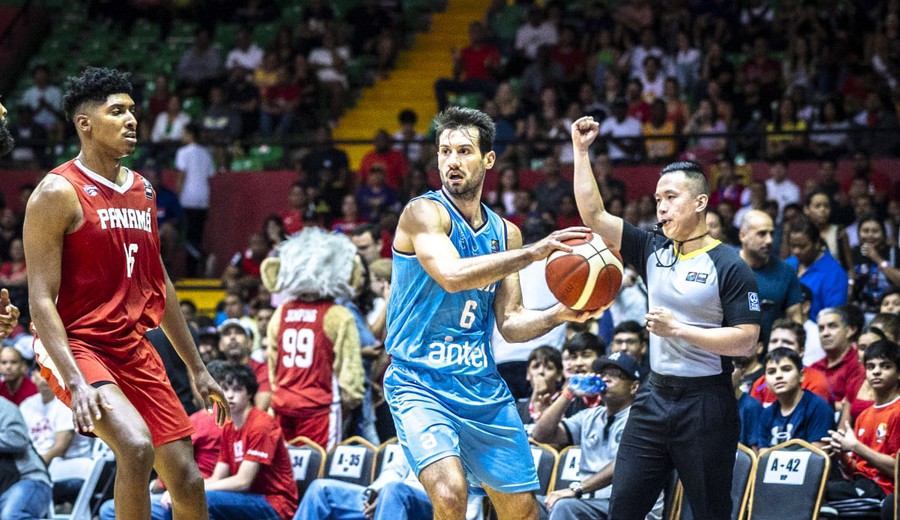 imagen de Básquet: Uruguay debutó derrotando a Panamá 93-60  en Eliminatorias para el Mundial