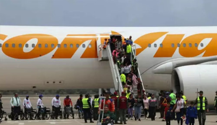 imagen de Venezuela suspende vuelos con migrantes deportados desde Estados Unidos en respuesta a Trump