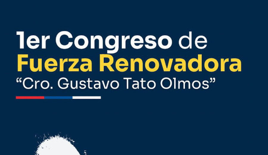 imagen de Primer Congreso de Fuerza Renovadora “Cro. Gustavo Tato Olmos” se realiza este 6 de diciembre