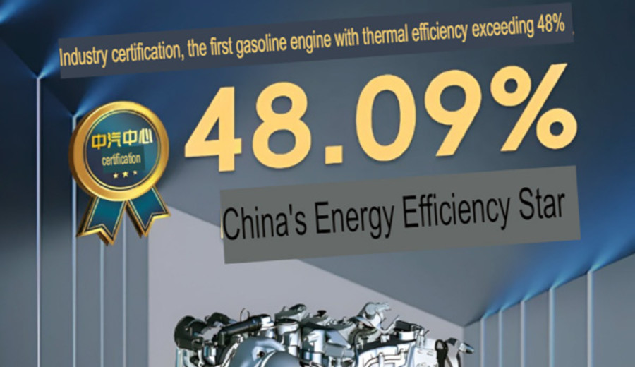 imagen de Dongfeng presenta el mejor motor híbrido del mundo con una eficiencia del 48,09%