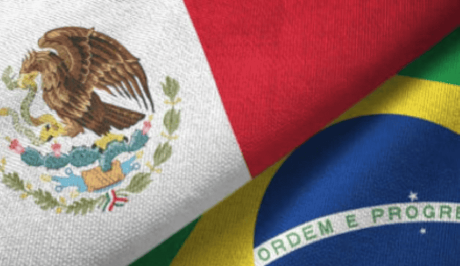 imagen de Brasil y México entre las 20 mayores economías del mundo en 2025, según Austin Rating