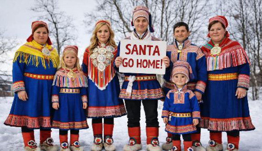 imagen de A los Samis no les gusta la navidad. Michael Mansilla