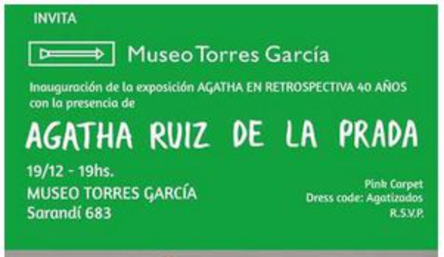 imagen de Exposición Agatha Ruiz de la Prada en Museo Torres García