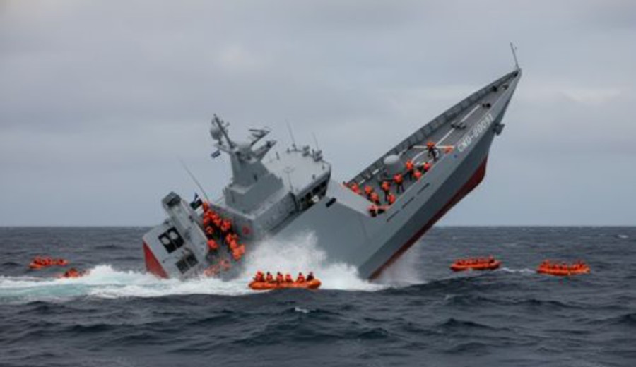 imagen de Cardama no tienen límites. Alarma enviada por los marinos uruguayos, sobre la chatarra en construcción