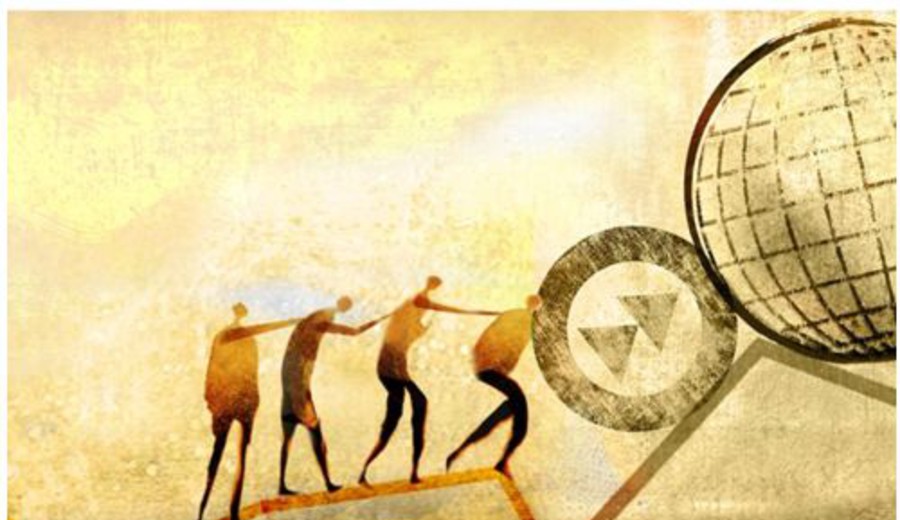 imagen de Empujar, llorar o esperar. Esteban Valenti