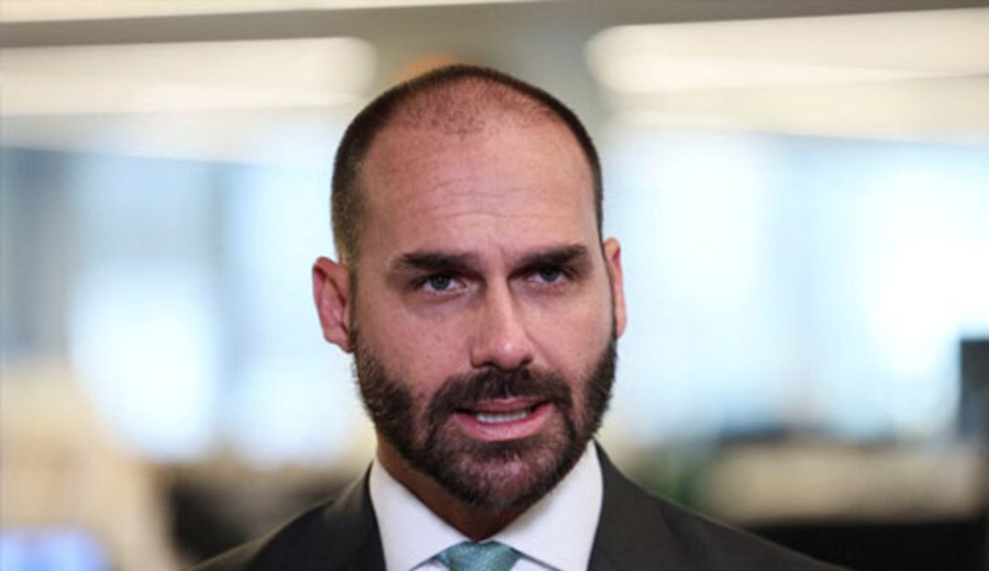 imagen de La Policía de Brasil ordenó el “regreso inmediato” de Eduardo Bolsonaro, el hijo del ex presidente desde Estados Unidos