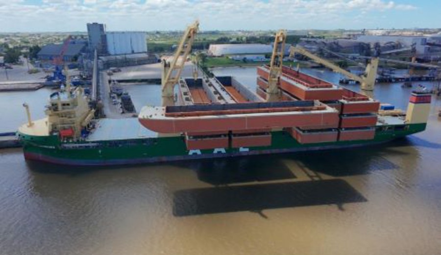 imagen de Puerto de Nueva Palmira recibirá 16 nuevas barcazas de LHG Mining	