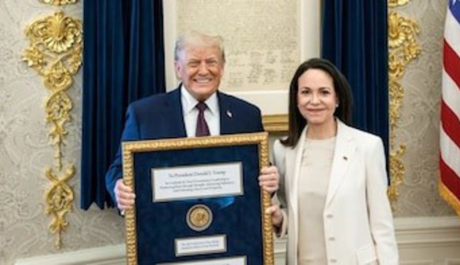 imagen de María Corina Machado dijo que será la presidenta de Venezuela “cuando llegue el momento adecuado”