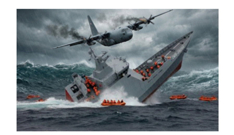 imagen de Un siervo respondiendo por los responsables de los fraudes aéreos y navales