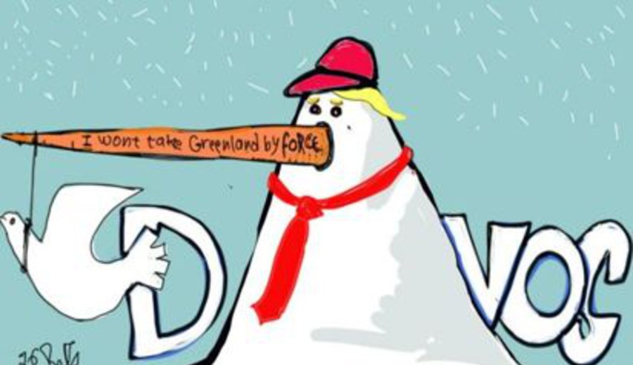 imagen de El Primer Ministro de Canadá escenifica en Davos la crisis de orden imperial impuesto por Occidente