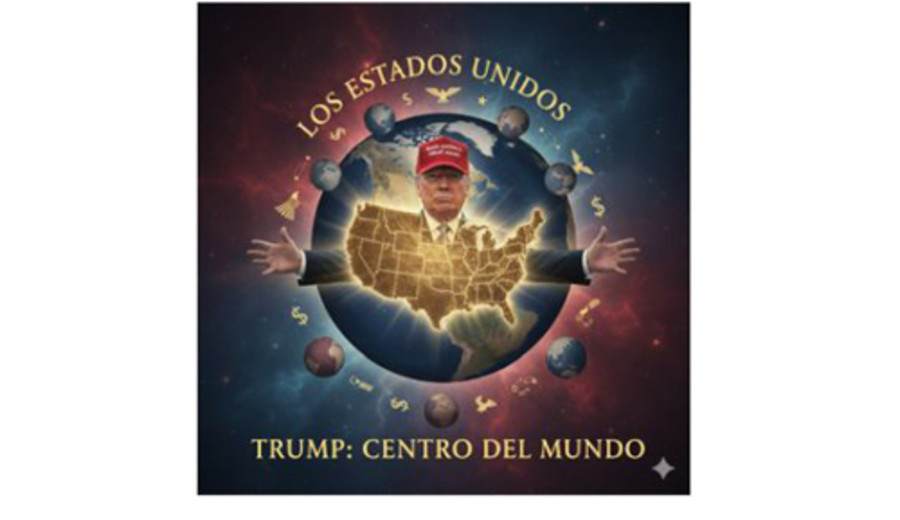 imagen de Trump y el nuevo orden mundial. Esteban Valenti
