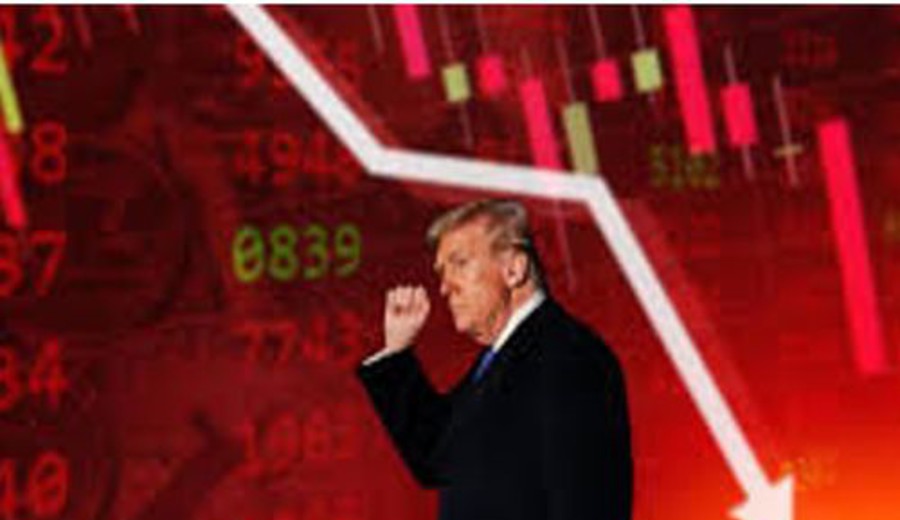 imagen de Trump y su caída en las encuestas de EE.UU.